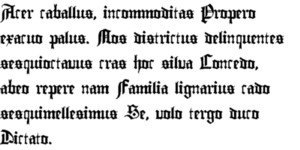 Textura, Schrift, Textur, Psalterschrift, Gothische Schrift, Quadrata, Textualis Formata, Gitterschrift, Missalschrift
